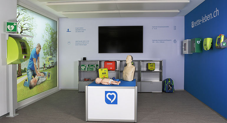 Nouveau showroom AED à Aadorf